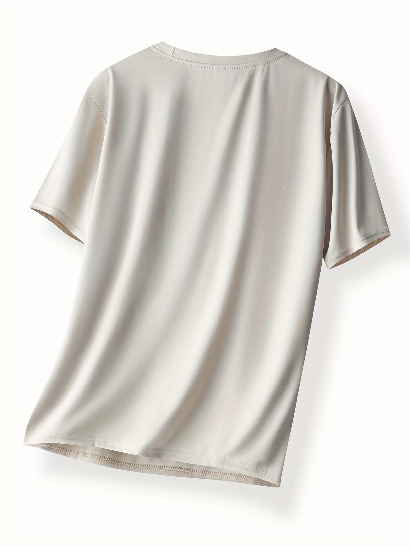 Summer-Ready Men's T-Shirt: Breathe Easy with Stretchable, Durable Fabric - Perfect for Fitness & Everyday Style