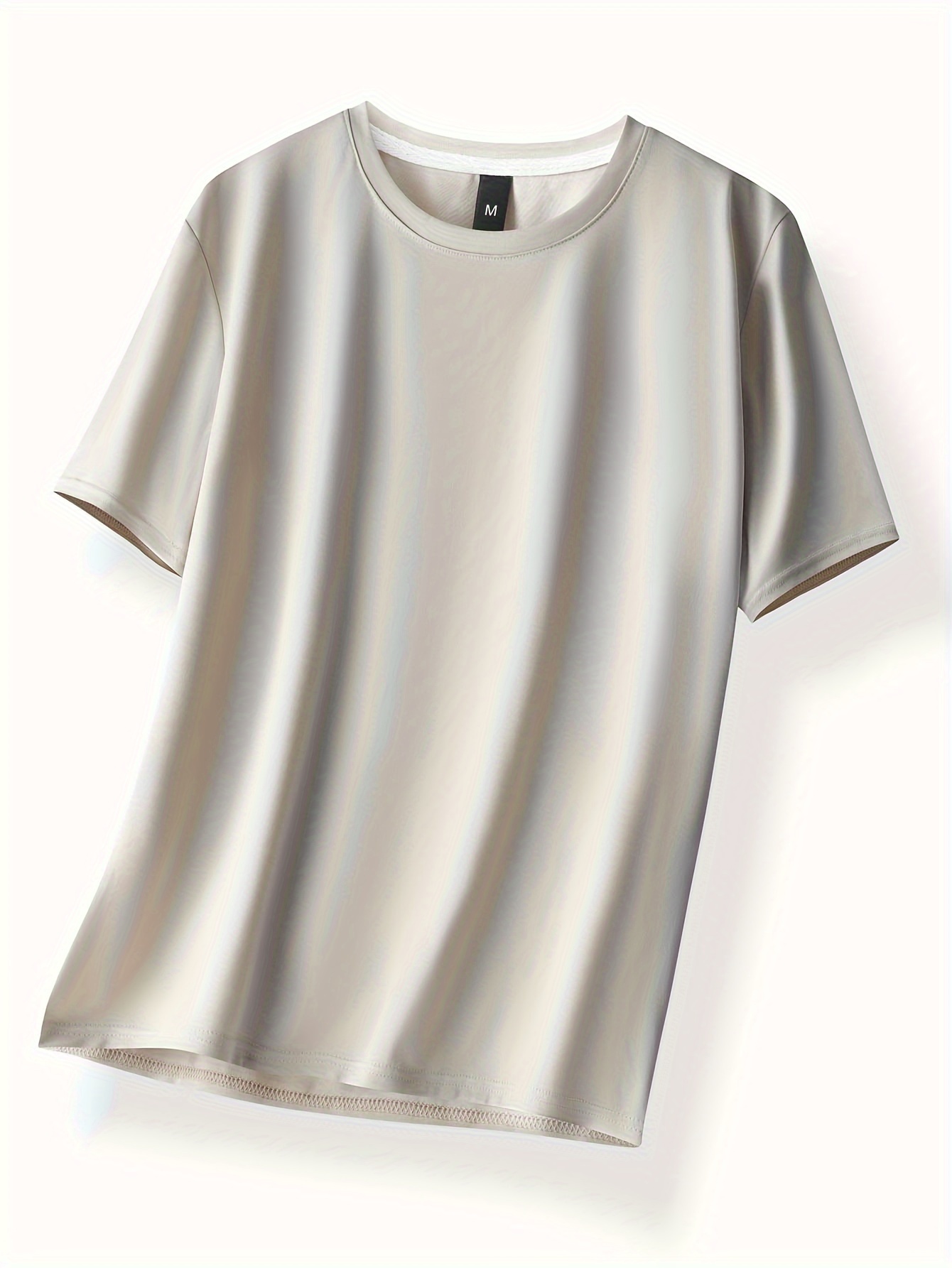 Summer-Ready Men's T-Shirt: Breathe Easy with Stretchable, Durable Fabric - Perfect for Fitness & Everyday Style