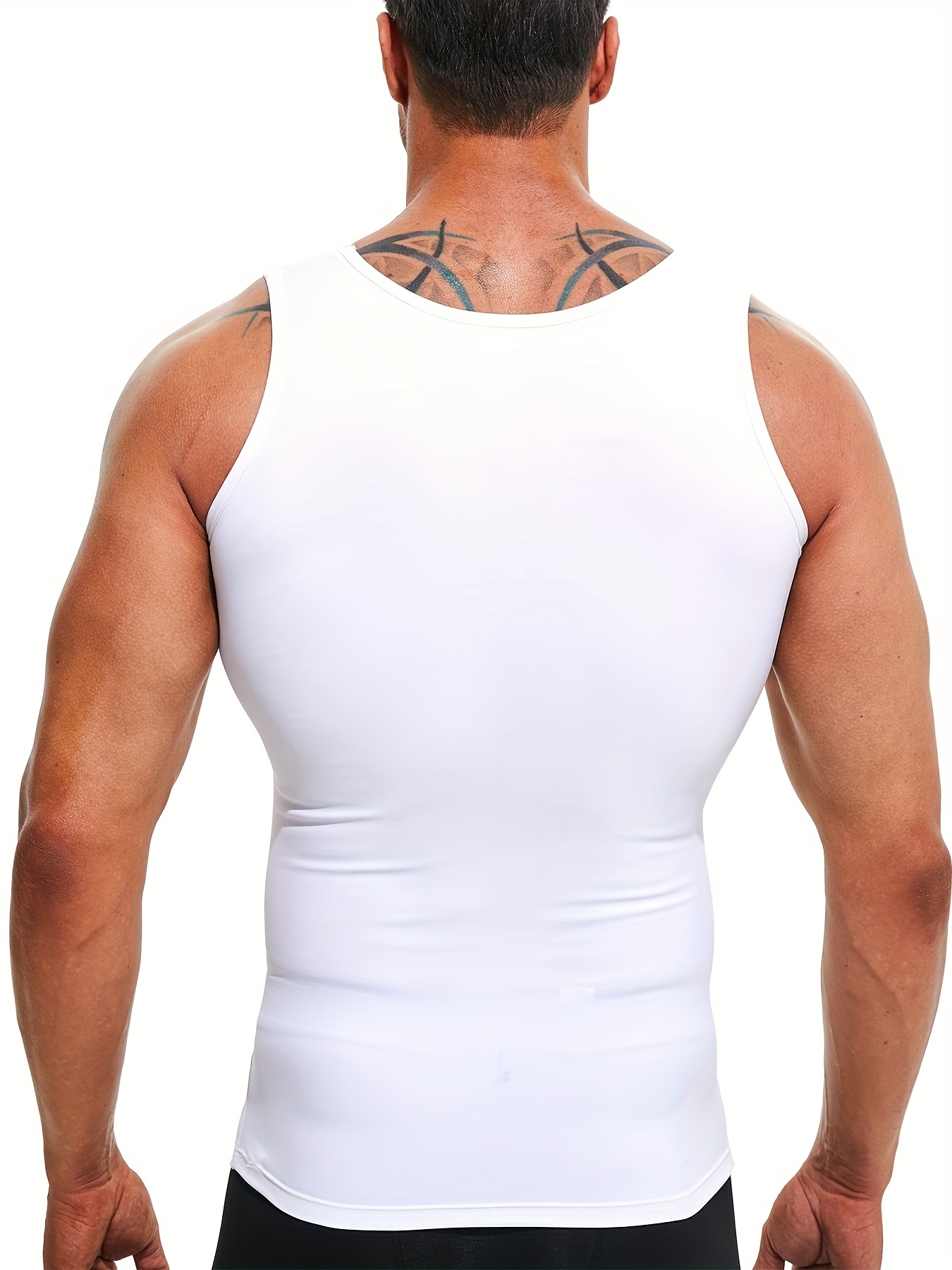 Mens High Stretch Crew Neck Sleeveless Sports Vest Tank Tops - Ultra Comfortable, Breathable, and Quick-Drying for Running and Fitness - Summer Essential for Active Men