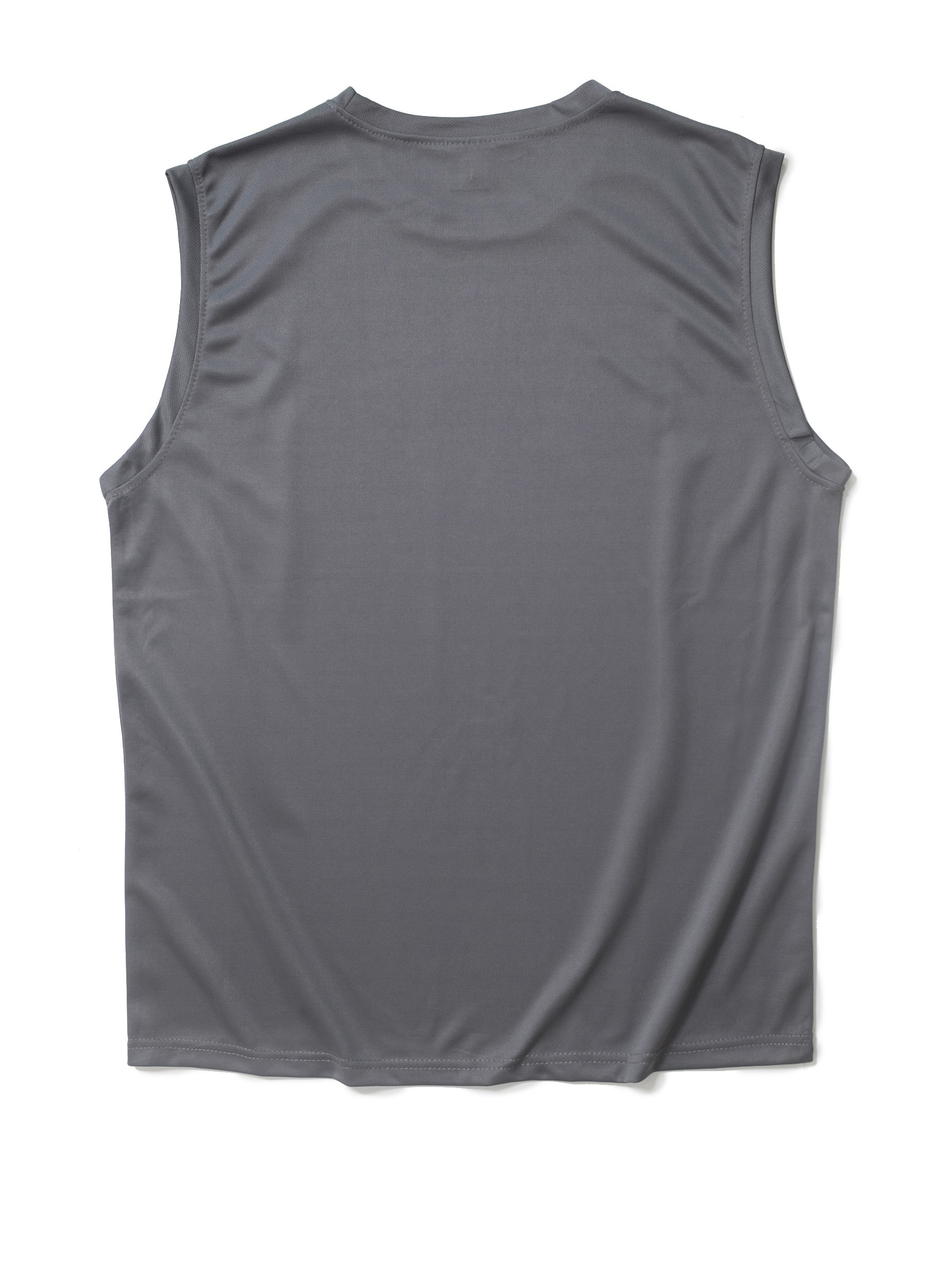 Quick Dry Mens Solid Color Tank Top - Ultra-Lightweight & Breathable Sports Vest - Ideal for Fitness Training, Gym & Summer Outdoors - Comfort Fit, Moisture-Wicking